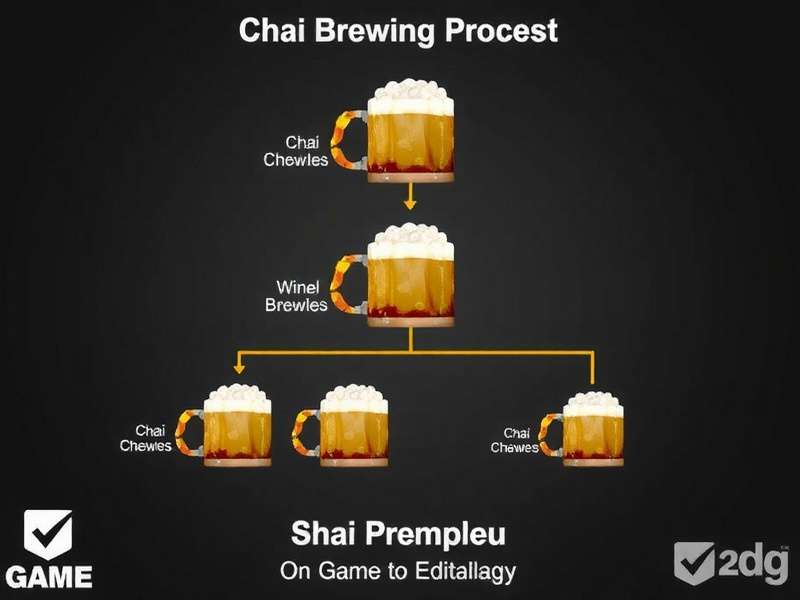 Chai Brewing Process in Game
